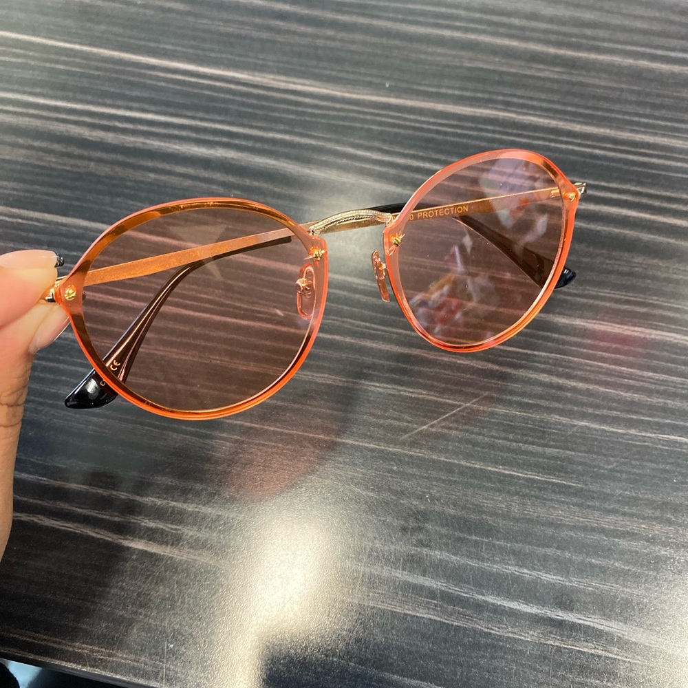 Peach/Orange New Sunglasses